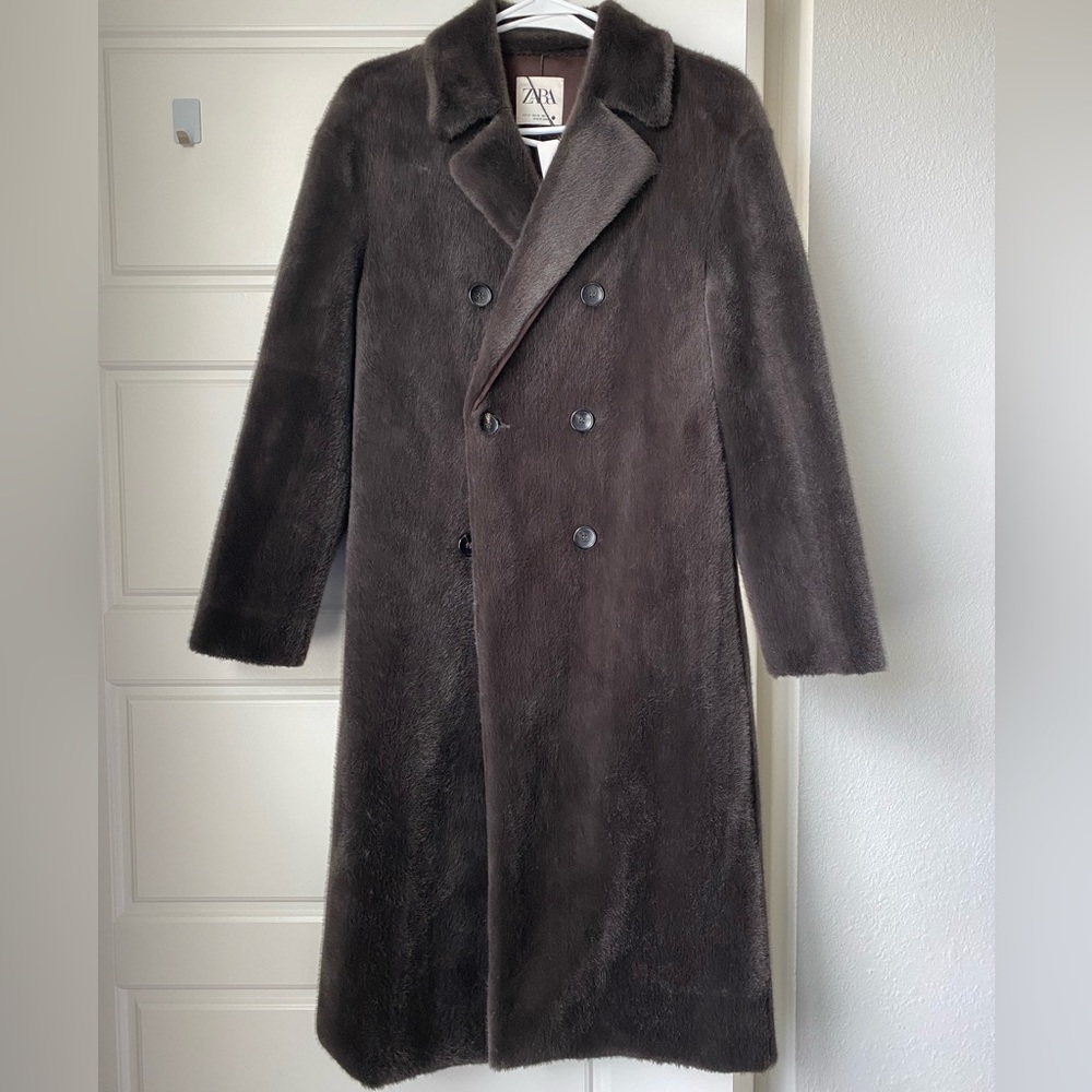 Zara brown coat